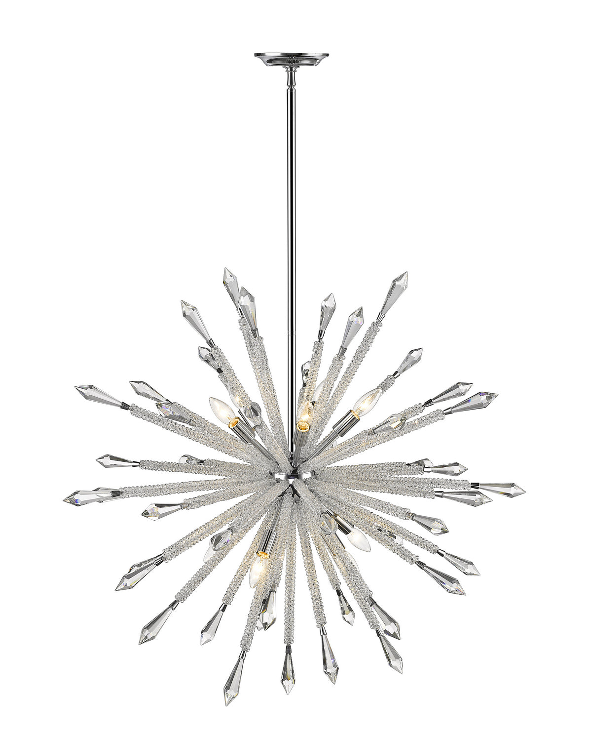 Z-Lite - 4002-10 - Ten Light Chandelier - Soleia - Chrome