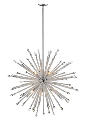 Z-Lite - 4002-12 - 12 Light Chandelier - Soleia - Chrome