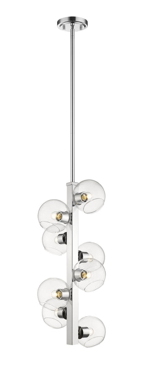 Z-Lite - 455-8CH - Eight Light Chandelier - Marquee - Chrome