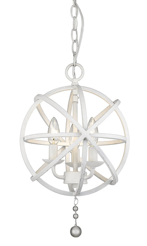 Z-Lite - 458-12MW - Three Light Chandelier - Tull - Matte White