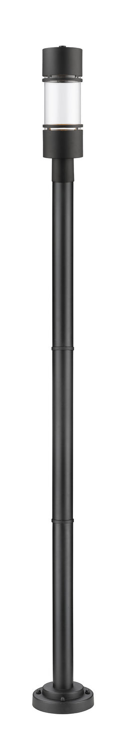 Z-Lite - 553PHB-567P-BK-LED - LED Outdoor Post Moun Fixture - Luminata - Black