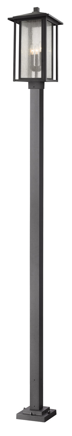 Z-Lite - 554PHXLS-536P-BK - Three Light Outdoor Post Mounted Fixture - Aspen - Black
