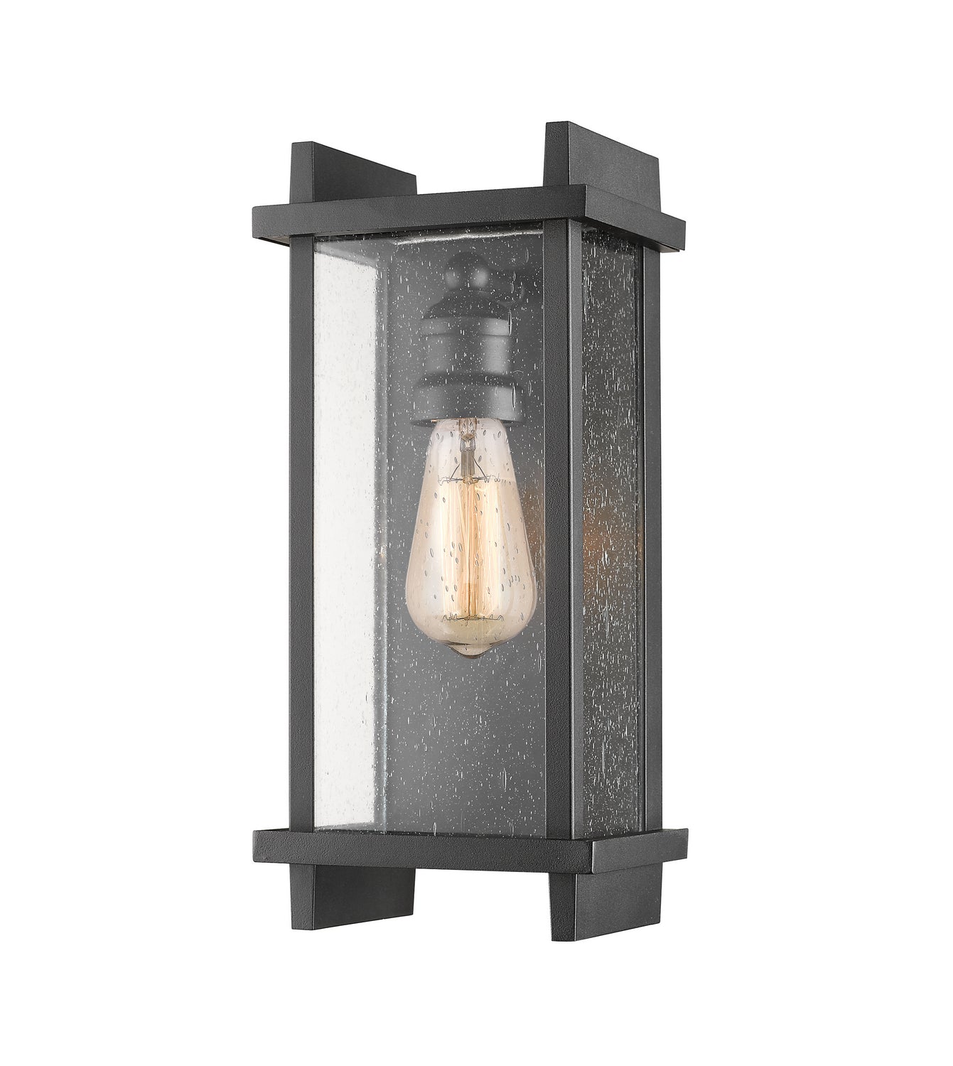 Z-Lite - 565S-BK - One Light Outdoor Wall Light - Fallow - Black