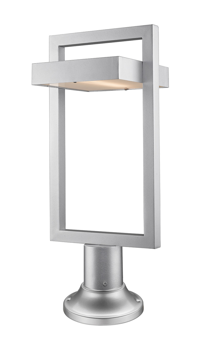 Z-Lite - 566PHBR-553PM-SL-LED - LED Outdoor Pier Mounted Fixture - Luttrel - Silver
