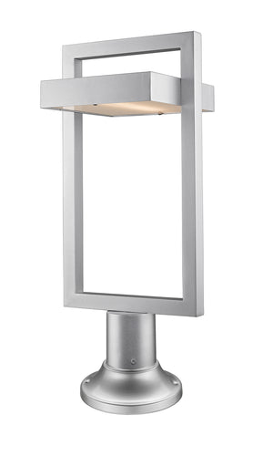 Z-Lite - 566PHBR-553PM-SL-LED - LED Outdoor Pier Mounted Fixture - Luttrel - Silver