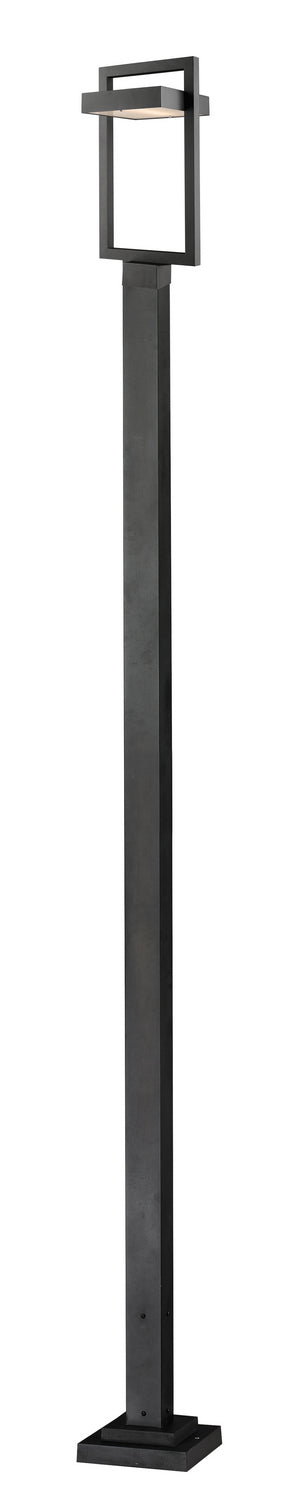 Z-Lite - 566PHBS-536P-BK-LED - LED Outdoor Post Moun Fixture - Luttrel - Black