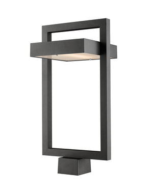 Z-Lite - 566PHBS-BK-LED - LED Outdoor Post Moun Fixture - Luttrel - Black