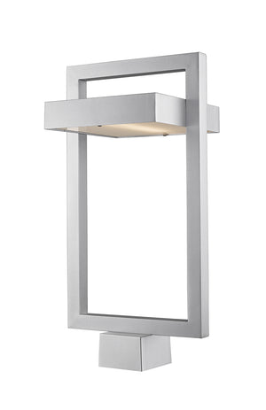 Z-Lite - 566PHBS-SL-LED - LED Outdoor Post Moun Fixture - Luttrel - Silver