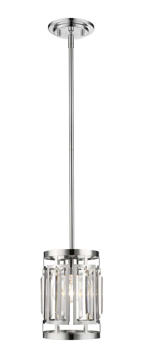 Z-Lite - 6007MP-CH - One Light Pendant - Mersesse - Chrome