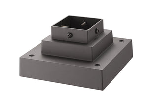 Z-Lite - SQPM-DBZ - Light Outdoor Posts - Hardware - Pier Mounts - Deep Bronze