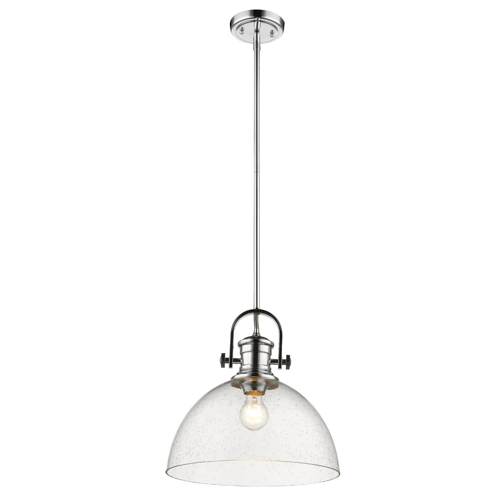 Golden - 3118-L CH-SD - One Light Pendant - Hines CH - Chrome