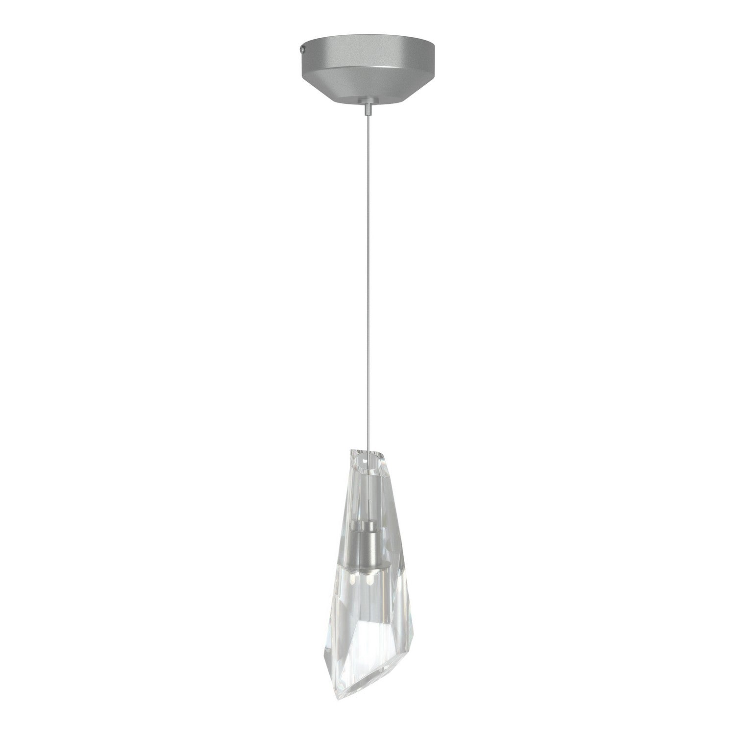 Hubbardton Forge - 161321-SKT-STND-82-CR - One Light Mini Pendant - Luma - Vintage Platinum