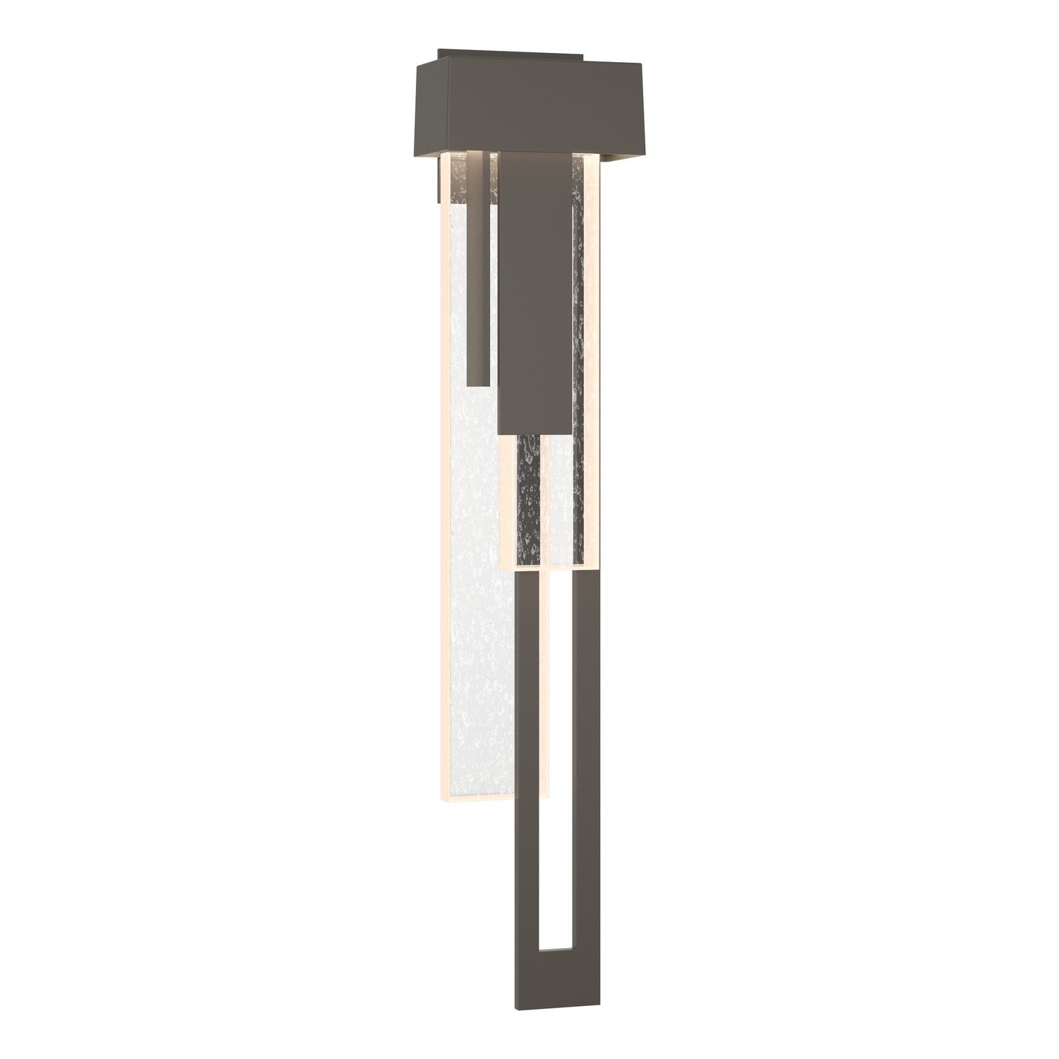 Hubbardton Forge - 302533-LED-RGT-77-II0596 - Rainfall Large LED Outdoor Sconce - Rainfall - Coastal Dark Smoke