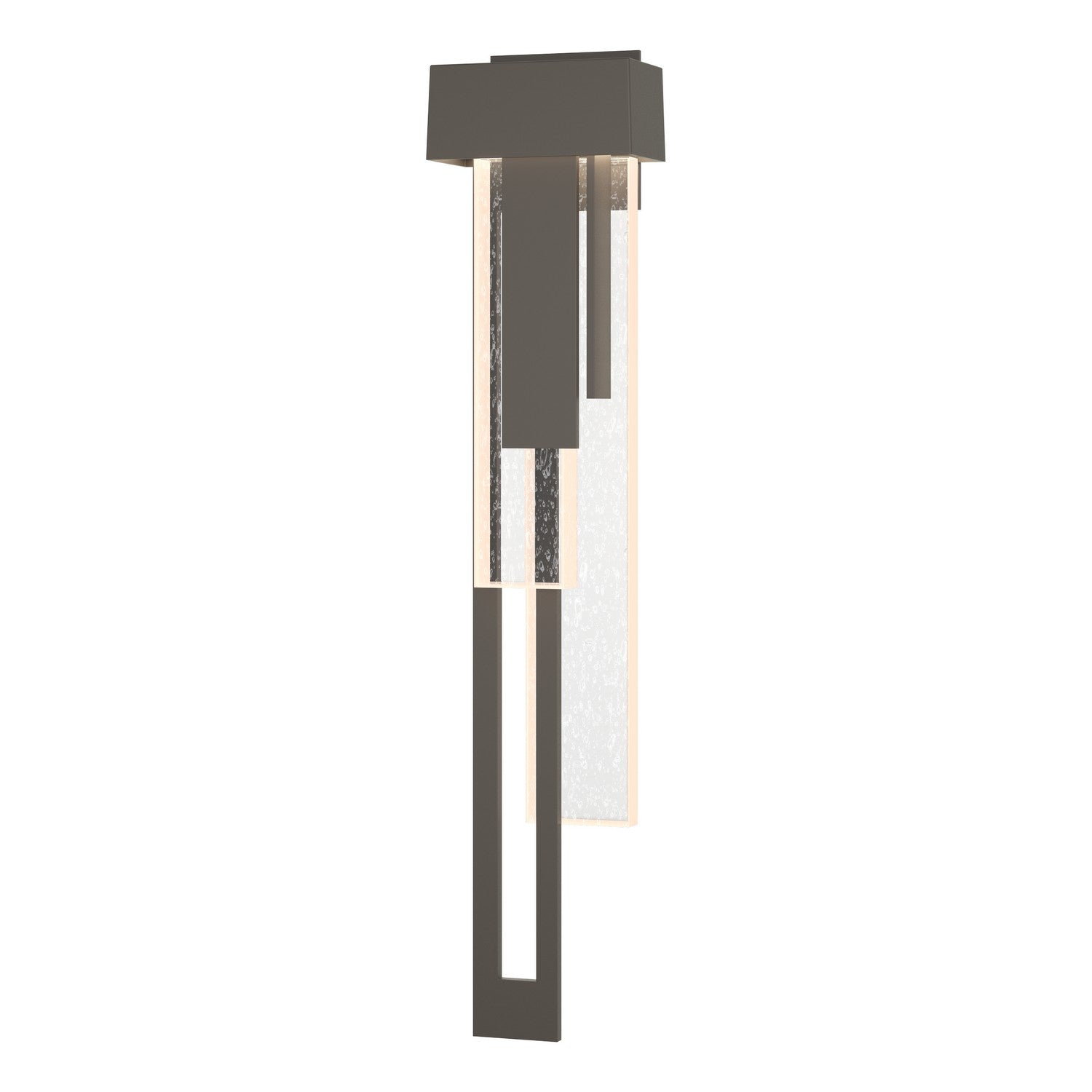 Hubbardton Forge - 302533-LED-RGT-02-II0596 - Rainfall Large LED Outdoor Sconce - Rainfall - Coastal White