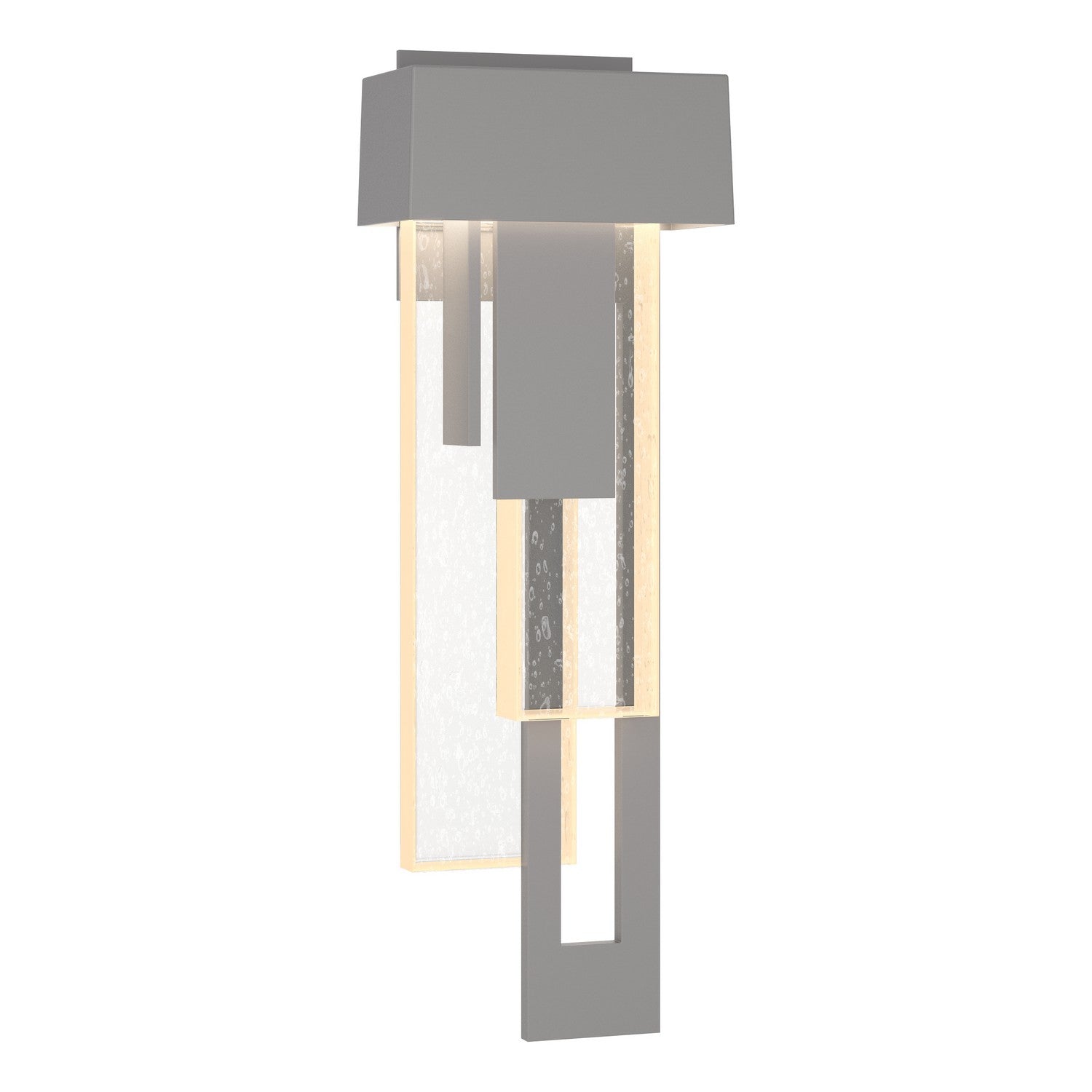 Hubbardton Forge - 302531-LED-RGT-78-II0597 - Rainfall LED Outdoor Sconce - Rainfall - Coastal Burnished Steel