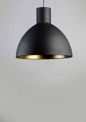 Maxim - 11024BKGLD - One Light Pendant - Cora - Black / Gold