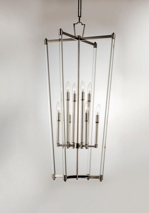 Maxim - 16102CLPN - Eight Light Pendant - Lucent - Polished Nickel