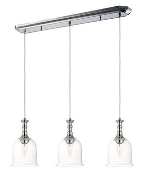 Maxim - 20473CLPN - Three Light Pendant - Centennial - Polished Nickel