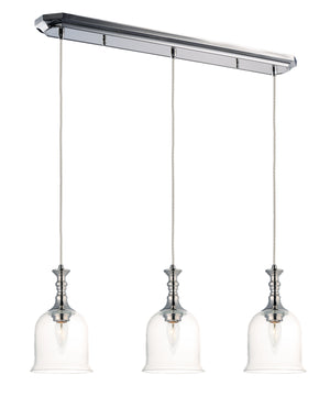 Maxim - 20473CLPN - Three Light Pendant - Centennial - Polished Nickel