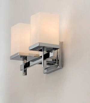 Maxim - 2152SWPC - Two Light Bath Vanity - Tetra - Polished Chrome