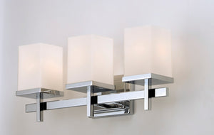 Maxim - 2153SWPC - Three Light Bath Vanity - Tetra - Polished Chrome