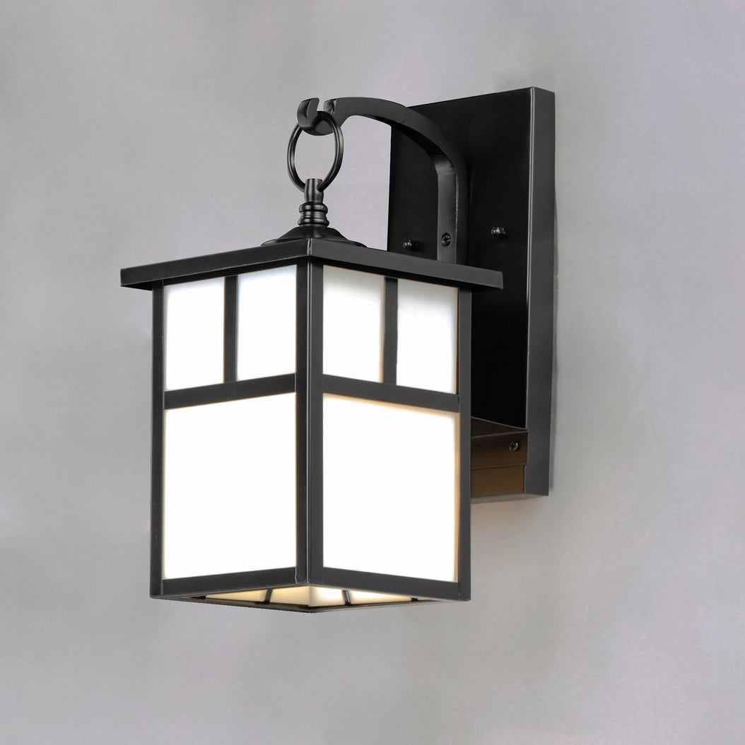 Maxim - 4054WTBK - One Light Outdoor Wall Lantern - Coldwater - Black