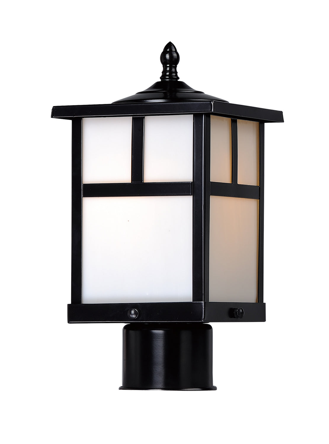 Maxim - 4055WTBK - One Light Outdoor Pole/Post Lantern - Coldwater - Black