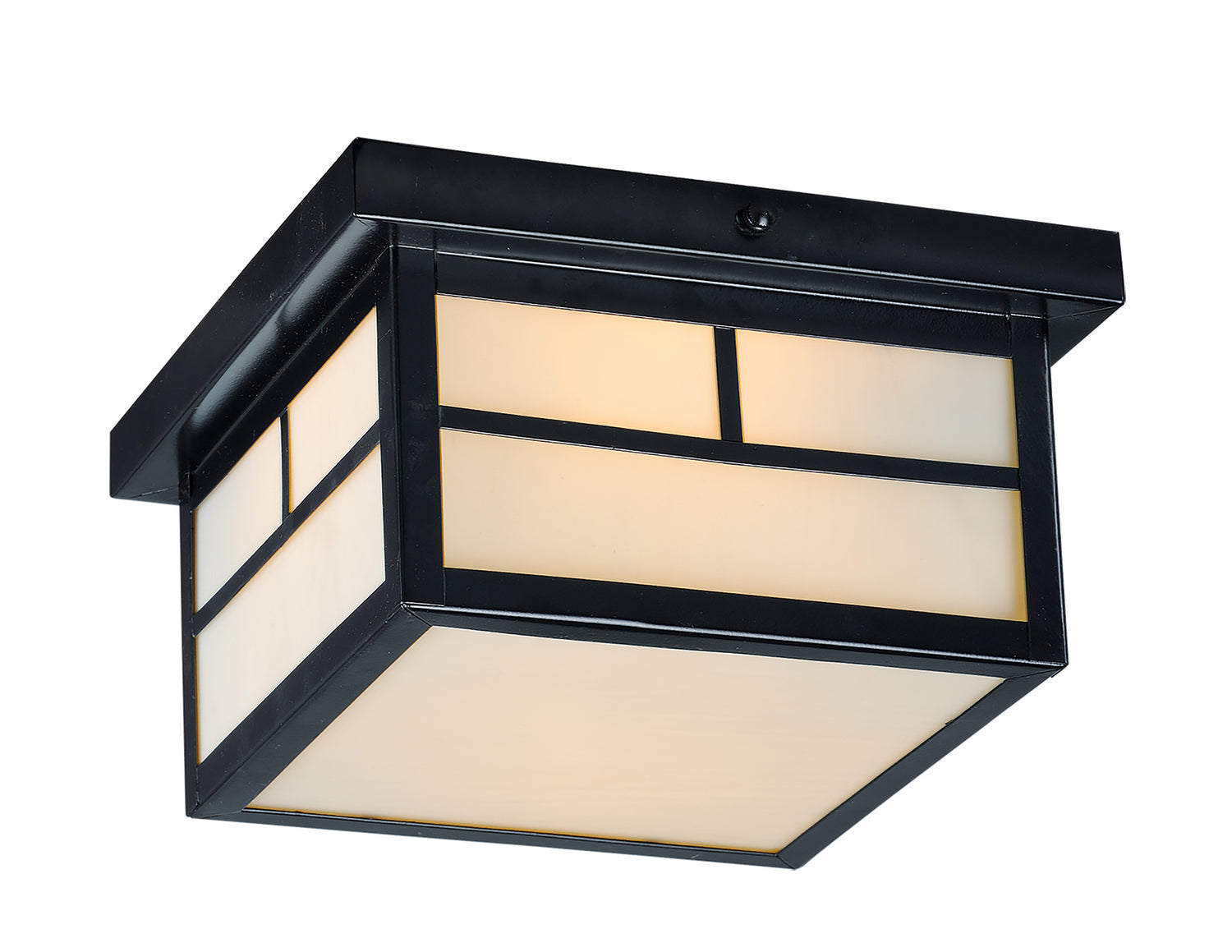 Maxim - 4059WTBK - Two Light Outdoor Ceiling Mount - Coldwater - Black