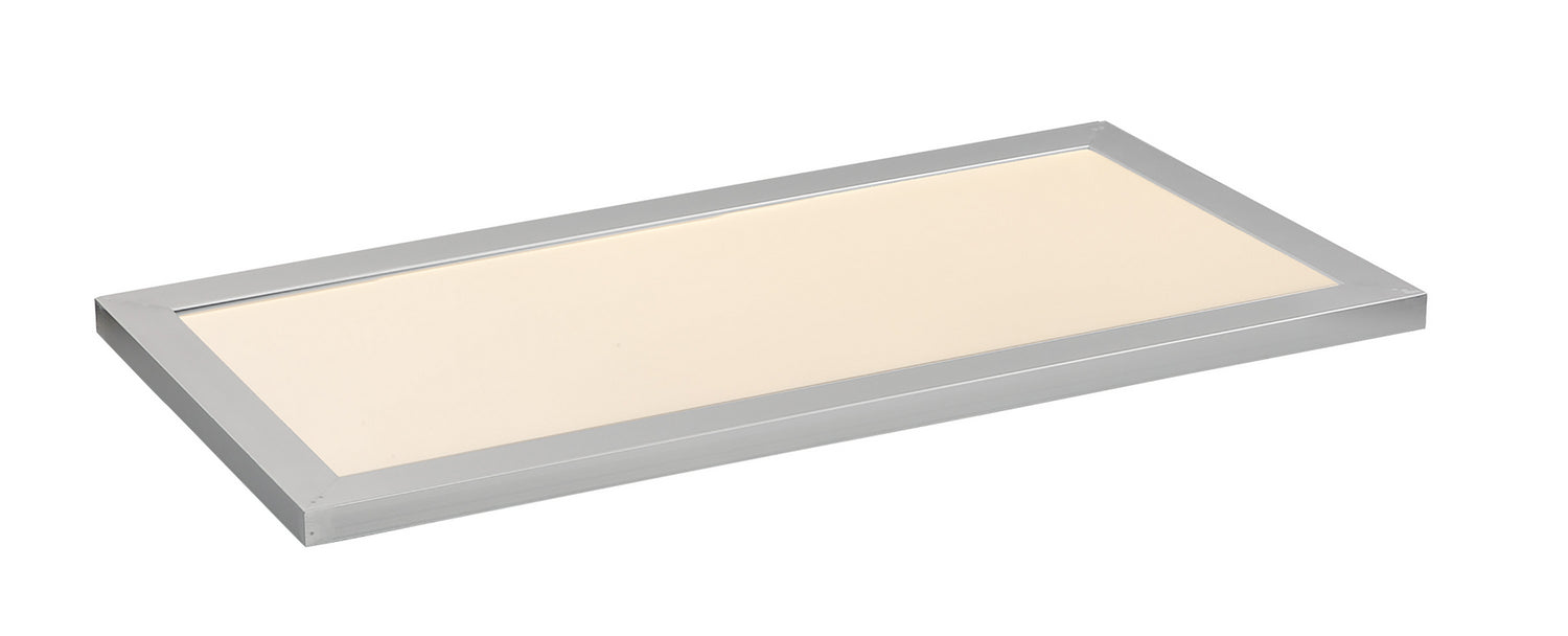 Maxim - 57762WTAL - LED Flush Mount - Sky - Brushed Aluminum