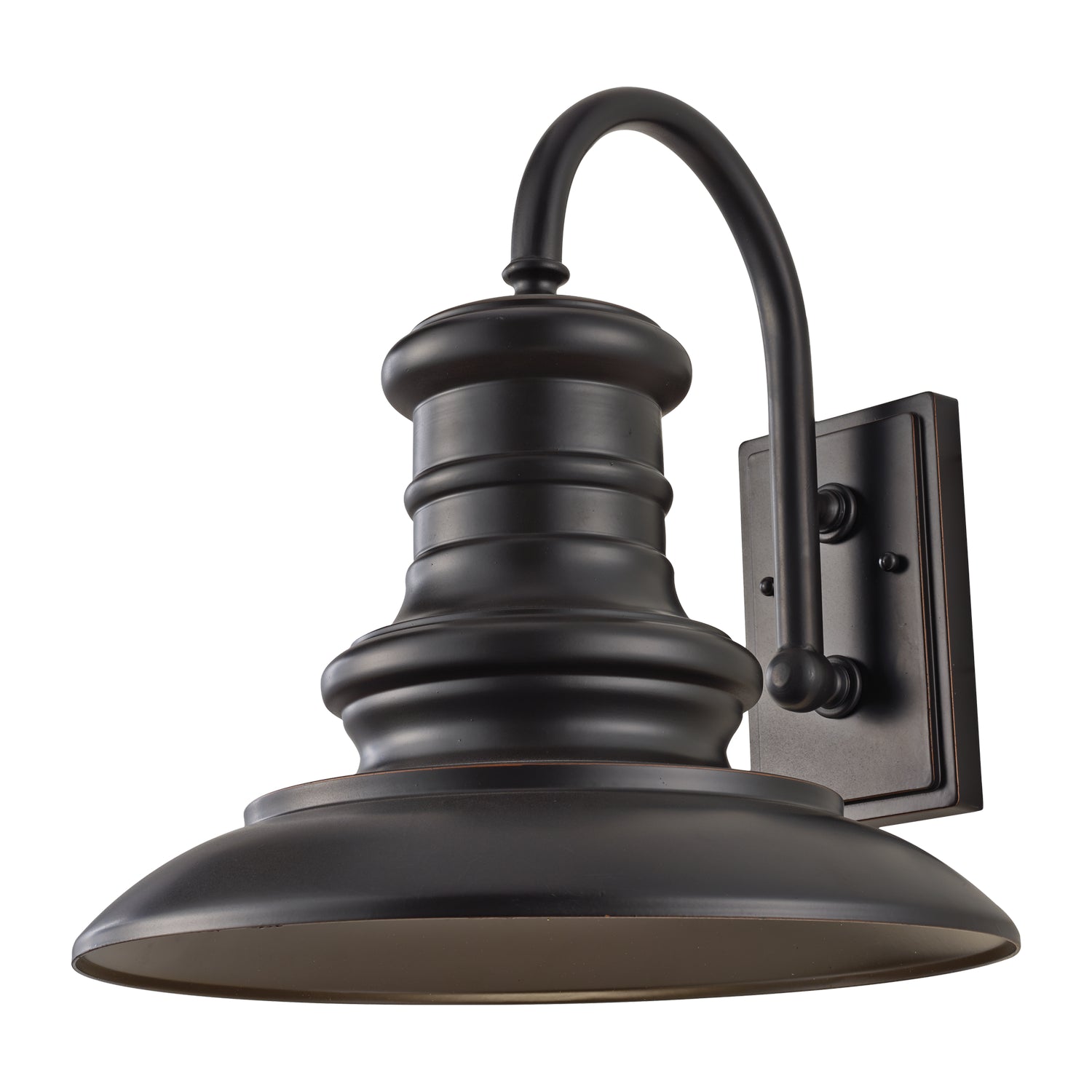 Generation Lighting. - OL9004RSZ-L1 - LED Outdoor Wall Sconce - Redding Station - Restoration Bronze