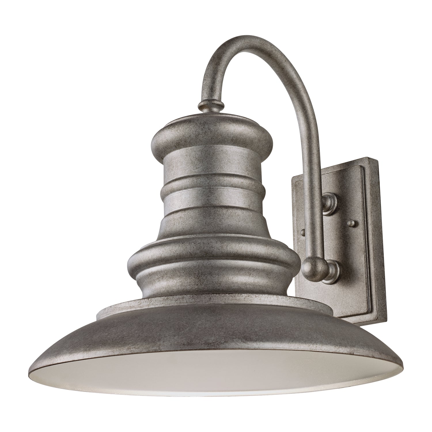 Generation Lighting. - OL9004TRD-L1 - LED Outdoor Wall Sconce - Redding Station - Tarnished Silver