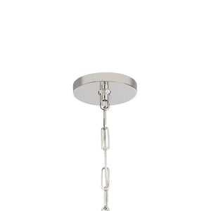 Crystorama - 2246-PN - Eight Light Chandelier - Sylvan - Polished Nickel