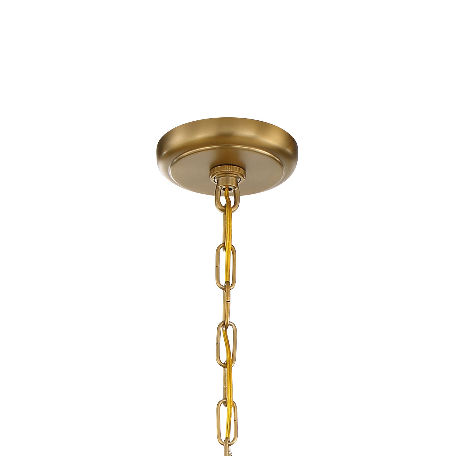 Crystorama - 275-VG - Six Light Chandelier - Calypso - Vibrant Gold