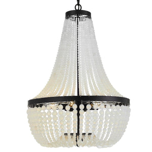 Crystorama - 608-MK - Six Light Chandelier - Rylee - Matte Black