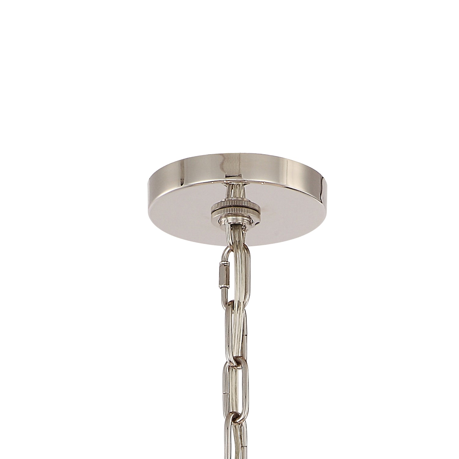 Crystorama - 8116-PN - Six Light Chandelier - Paxton - Polished Nickel