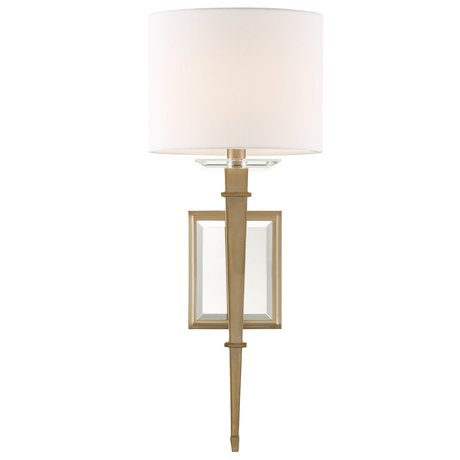 Crystorama - CLI-231-AG - One Light Wall Sconce - Clifton - Aged Brass