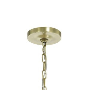 Crystorama - CLO-8898-AG - Eight Light Chandelier - Clover - Aged Brass