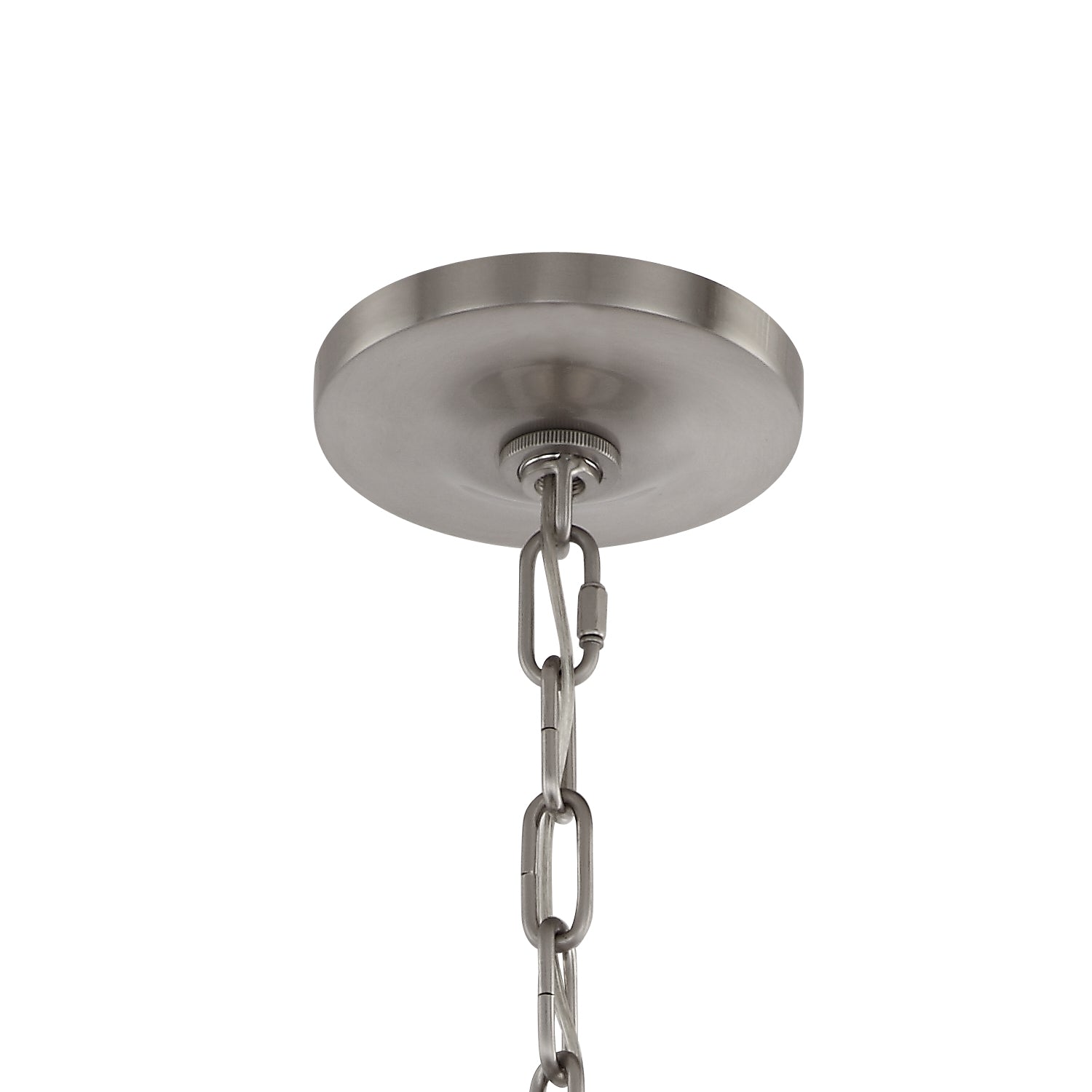 Crystorama - CLO-8898-BN - Eight Light Chandelier - Clover - Brushed Nickel