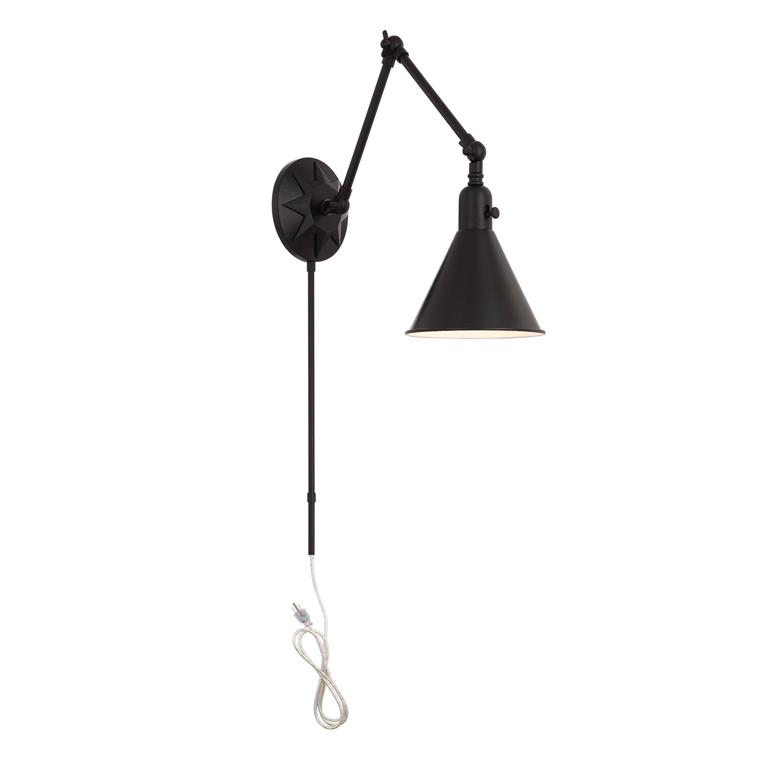 Crystorama - MOR-8801-MK - One Light Wall Sconce - Morgan - Matte Black