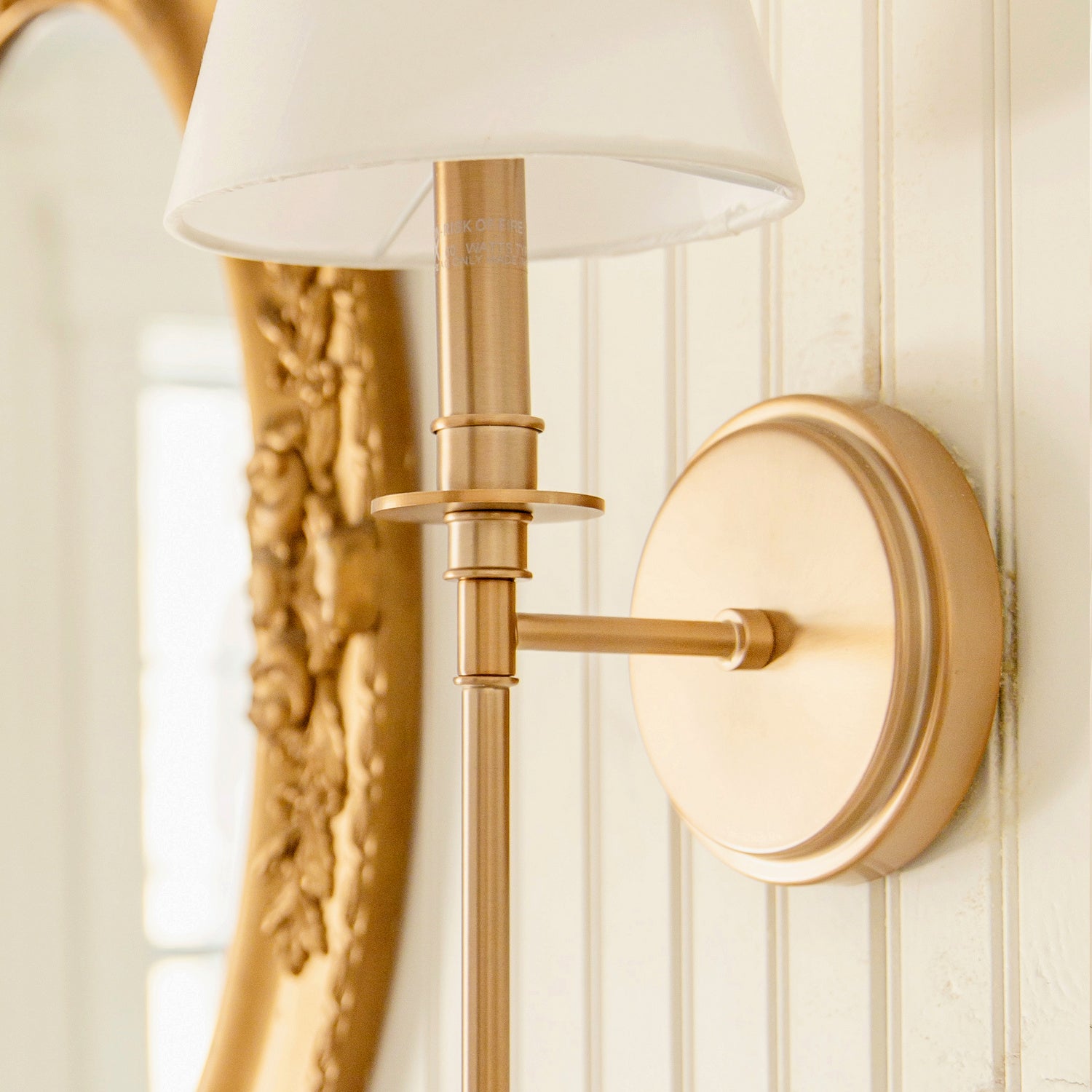 Crystorama - RIV-382-AG - One Light Wall Sconce - Riverdale - Aged Brass