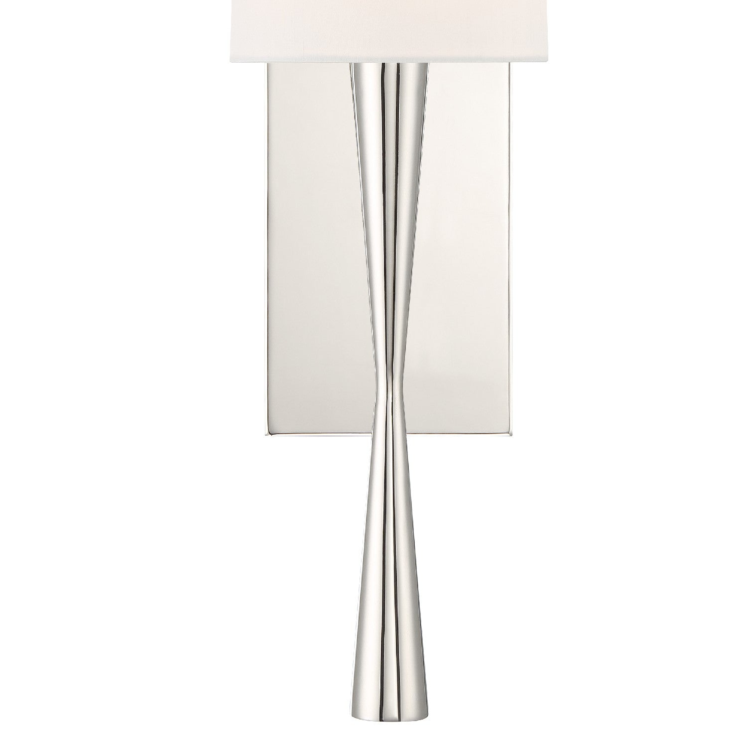 Crystorama - TRE-221-PN - One Light Wall Sconce - Trenton - Polished Nickel