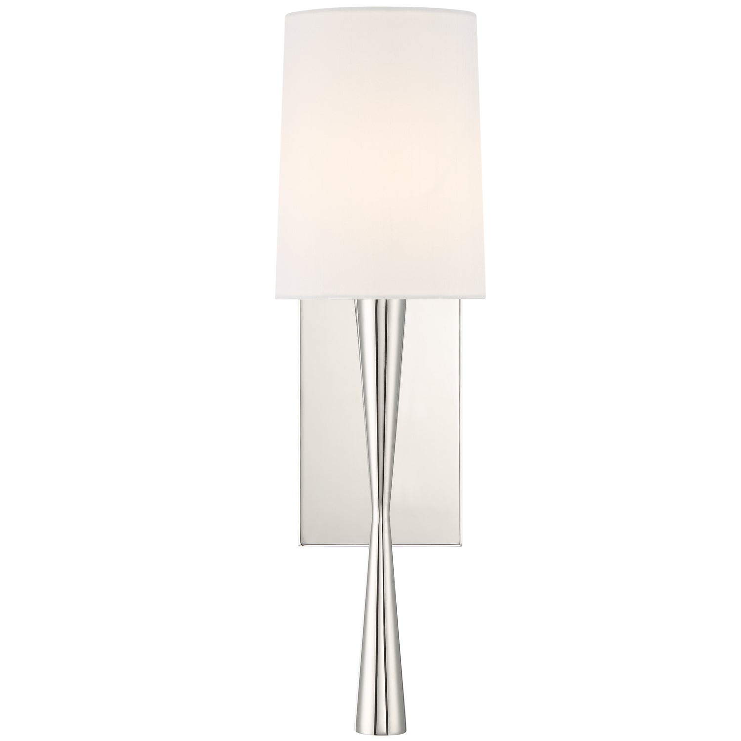 Crystorama - TRE-221-PN - One Light Wall Sconce - Trenton - Polished Nickel