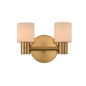 Kalco - 308432WB - LED Bath - Harlowe - Winter Brass