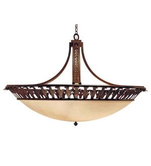 2nd Avenue - 05.0787.54 - Eight Light Pendant - Hampton - Rustic Iron