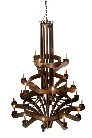 Meyda Tiffany - 196460 - 21 Light Chandelier - Castilla - Mahogany Bronze