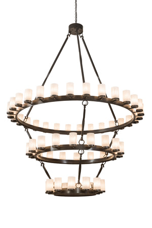 Meyda Tiffany - 197921 - 60 Light Chandelier - Noziroh Ring - Timeless Bronze