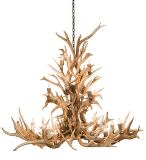 Meyda Tiffany - 200451 - 18 Light Chandelier - Antlers - Antique Copper