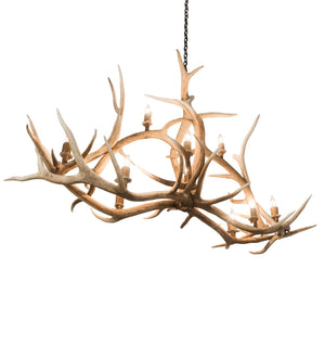 Meyda Tiffany - 200467 - Ten Light Chandelier - Antlers - Antique Copper