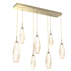 Hammerton Studio - PLB0049-07-HB-RA-C01-L1 - LED Pendant - Aalto - Heritage Brass