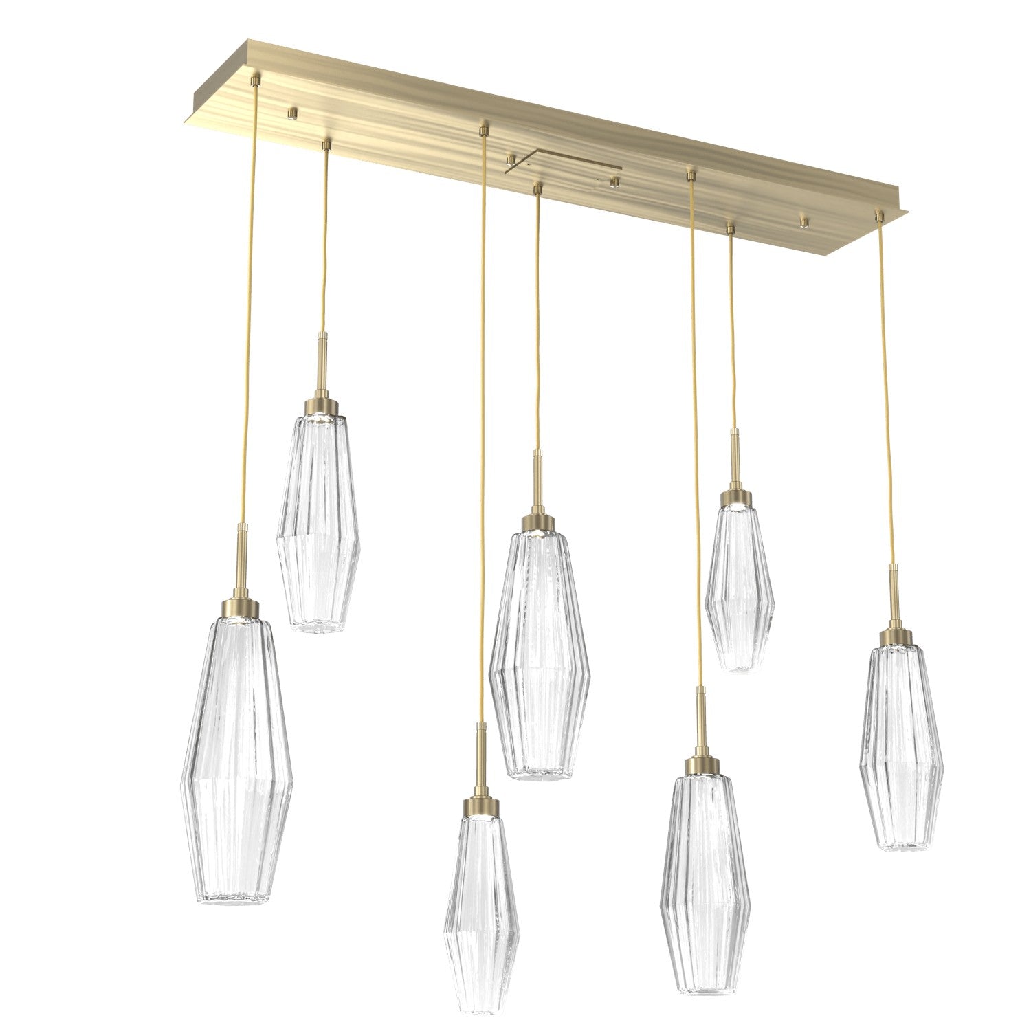 Hammerton Studio - PLB0049-07-HB-RC-C01-L1 - LED Pendant - Aalto - Heritage Brass